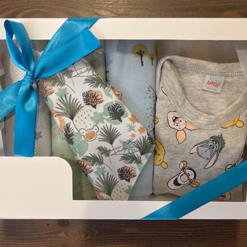 Presente Maternidade Kit cueiro, babador e Body