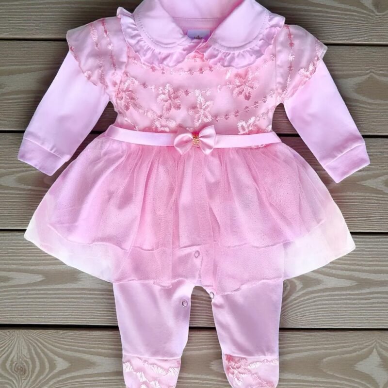 Vestido princesa rosa
