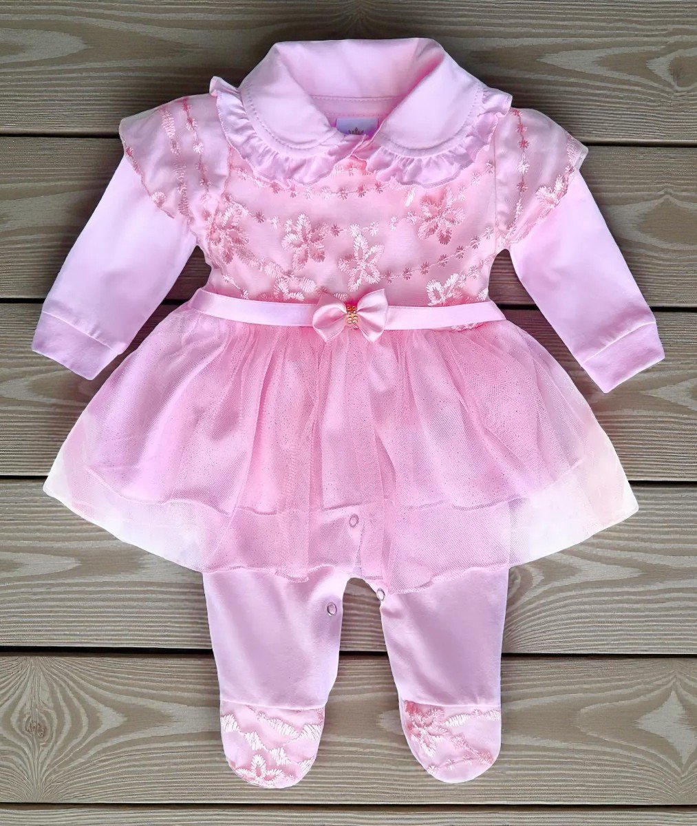 Vestido princesa rosa